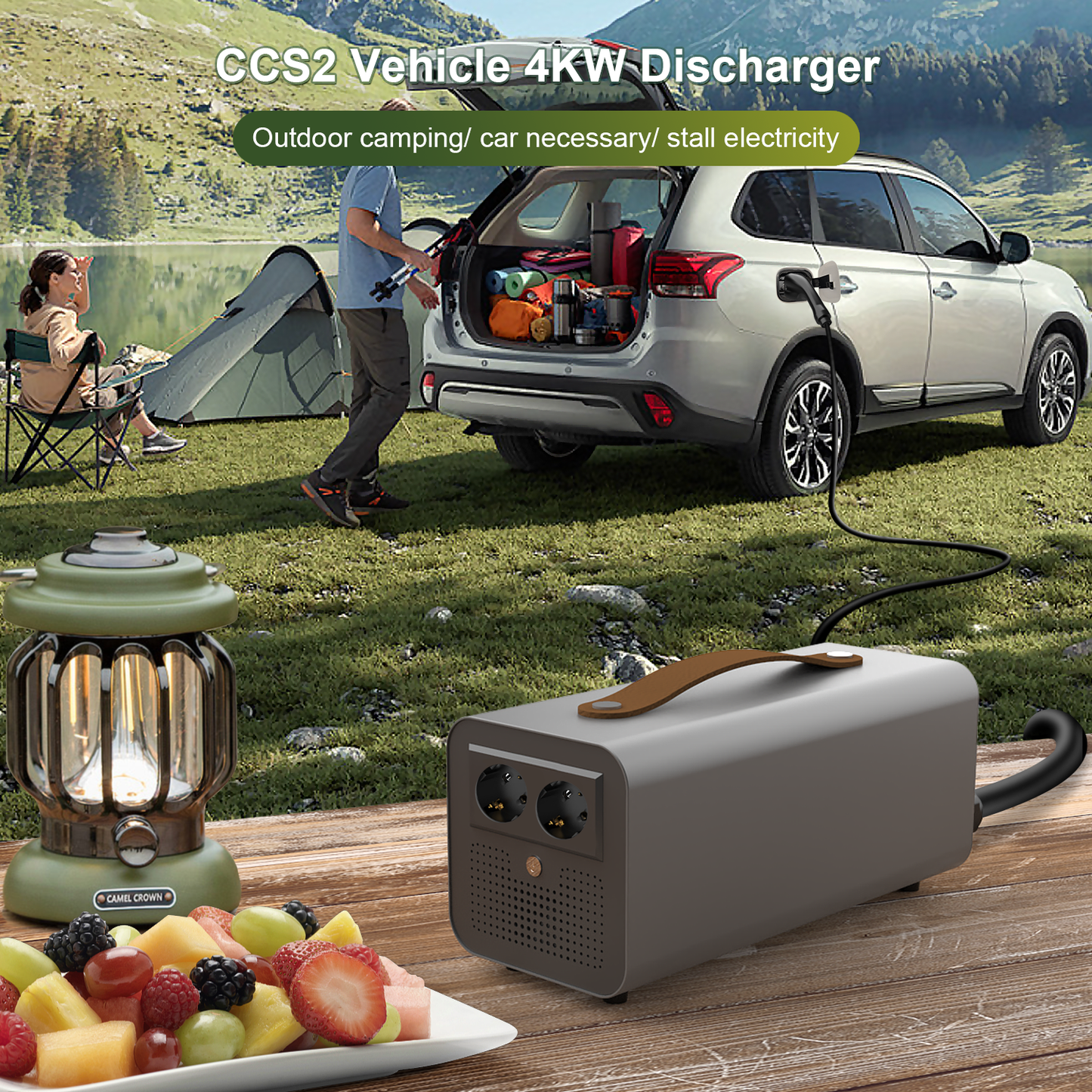 EVCONN CCS2 V2L Discharger DC to AC - EVCONN