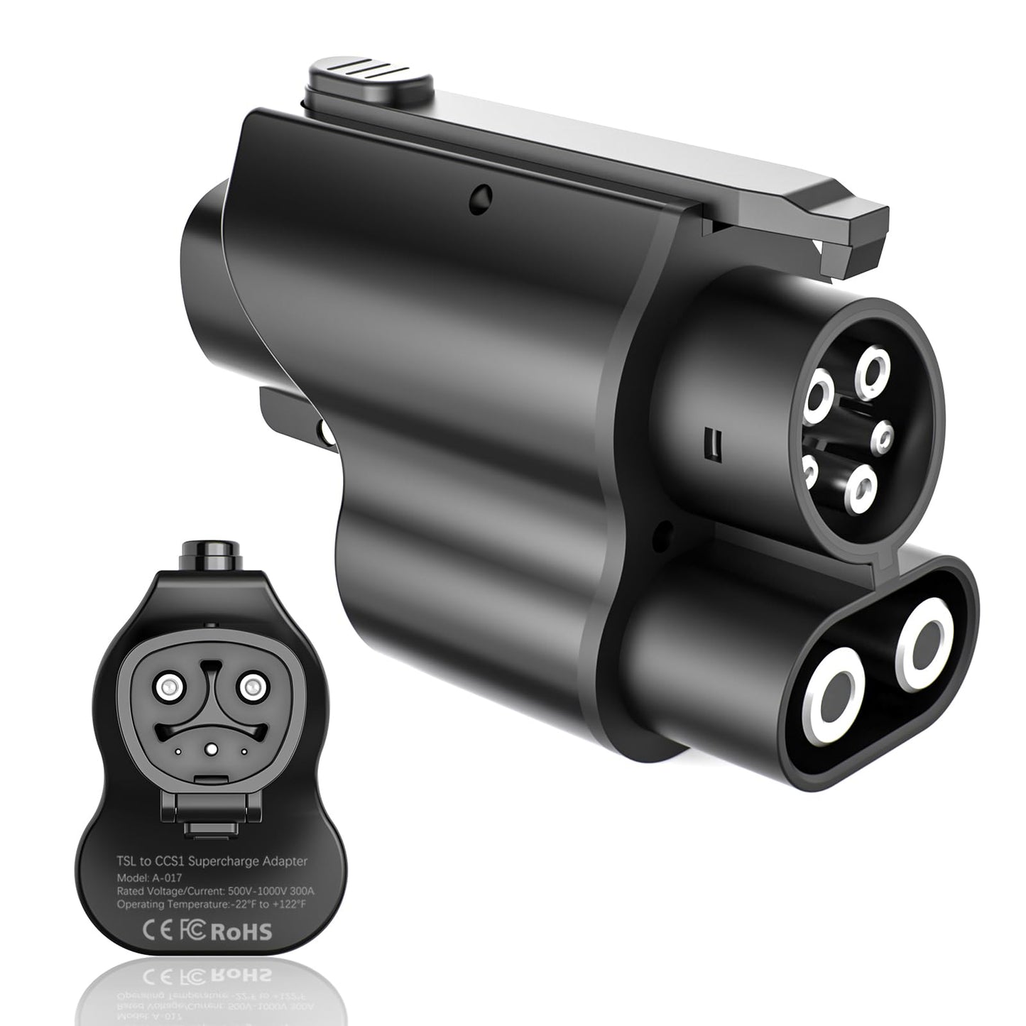 EVCONN Tesla to CCS1 Adapter | Vortex Plug | 500A | 1000V - EVCONN