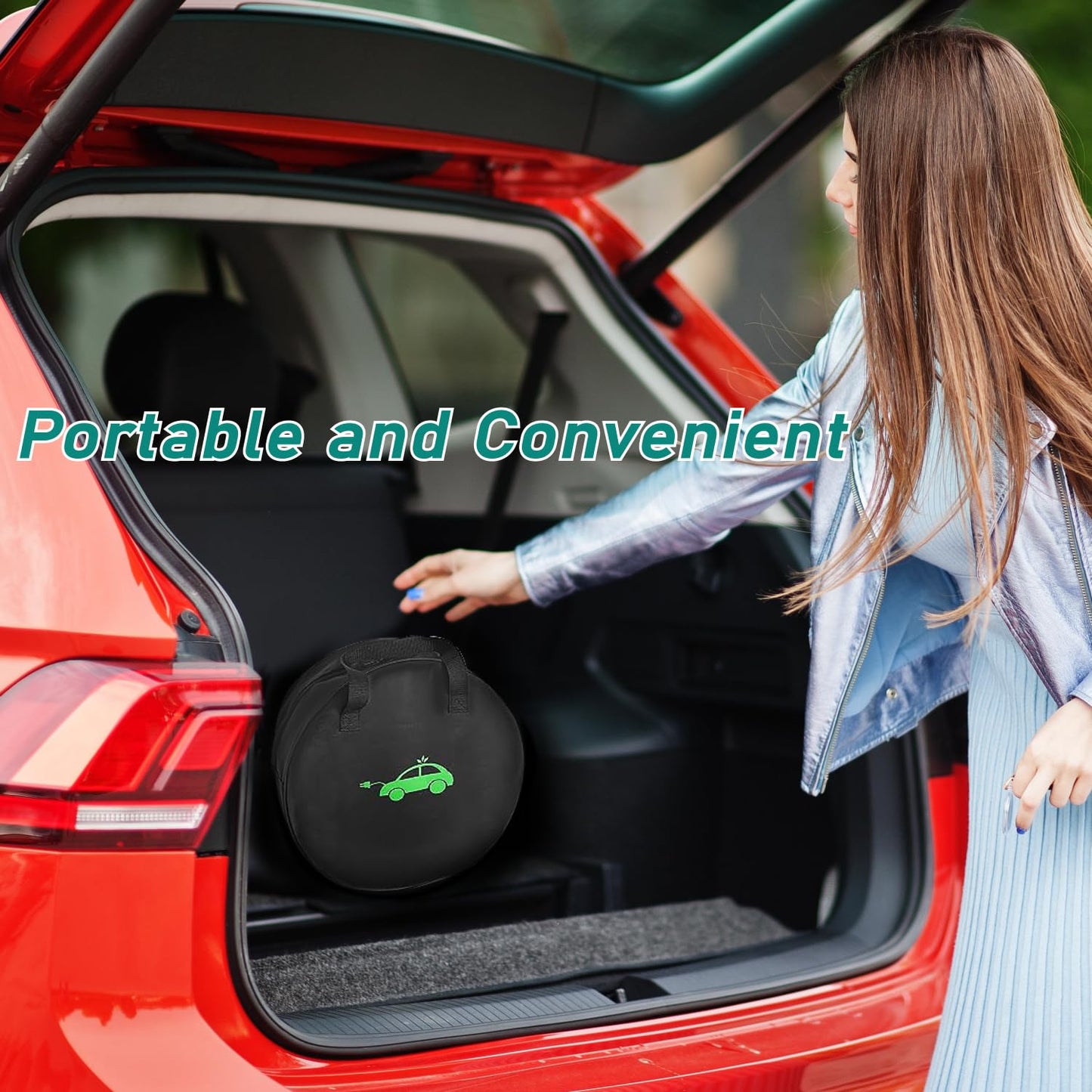 EVCONN Portable Level 2 J1772 EV Charger | 240V | 32 Amp | NEMA 14-50 - EVCONN