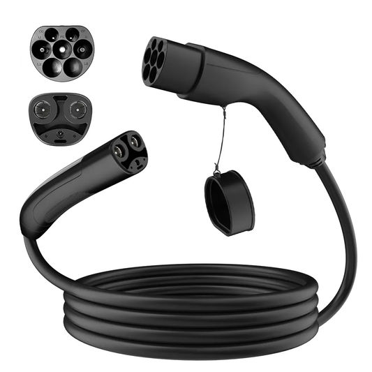 EVCONN Type 2 to TESLA Charging cable 7kw 32A - EVCONN