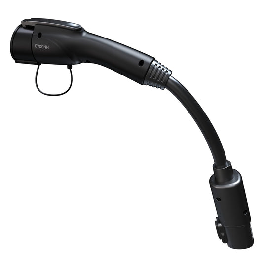 EVCONN Tesla to J1772 Adapter Max 60A| 250V Cable with Cord - EVCONN