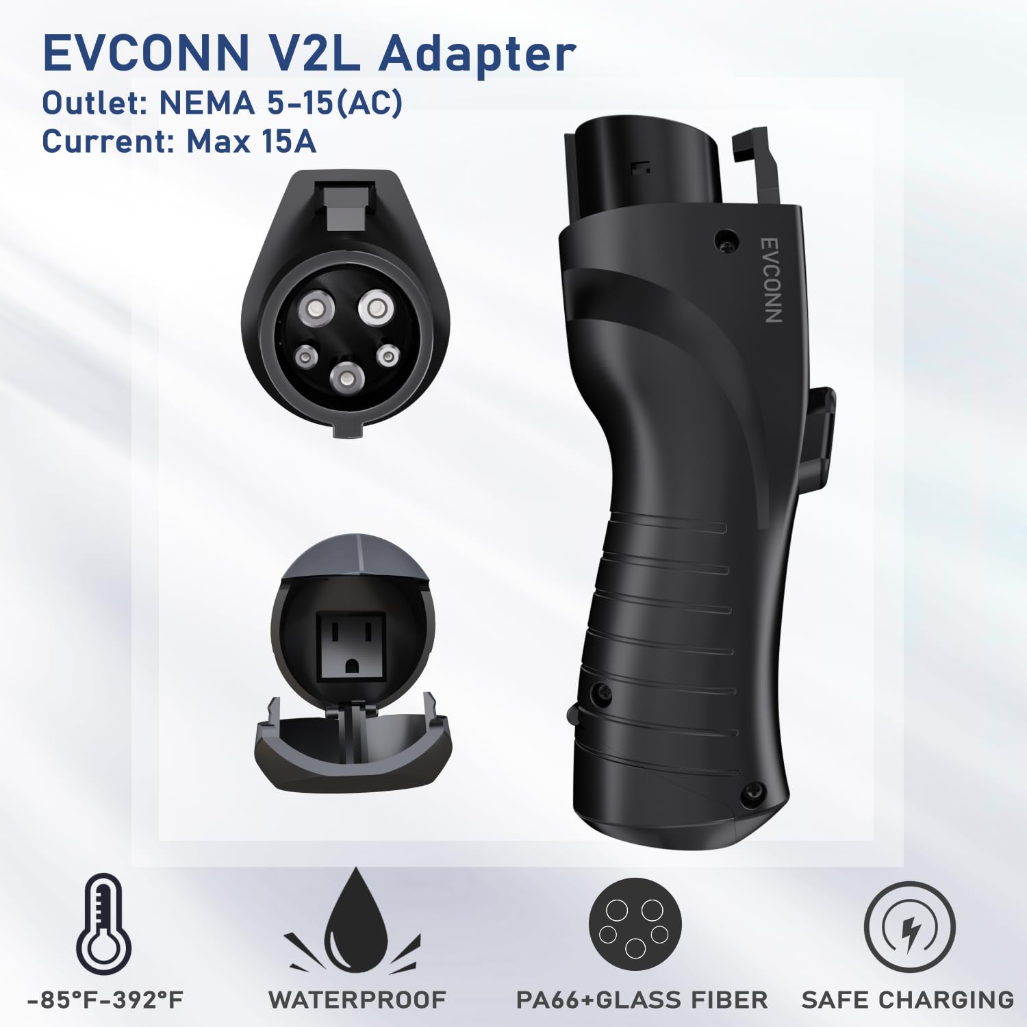 EVCONN V2L Adapter for Hyundai Ioniq 5 & Ioniq 6 - EVCONN