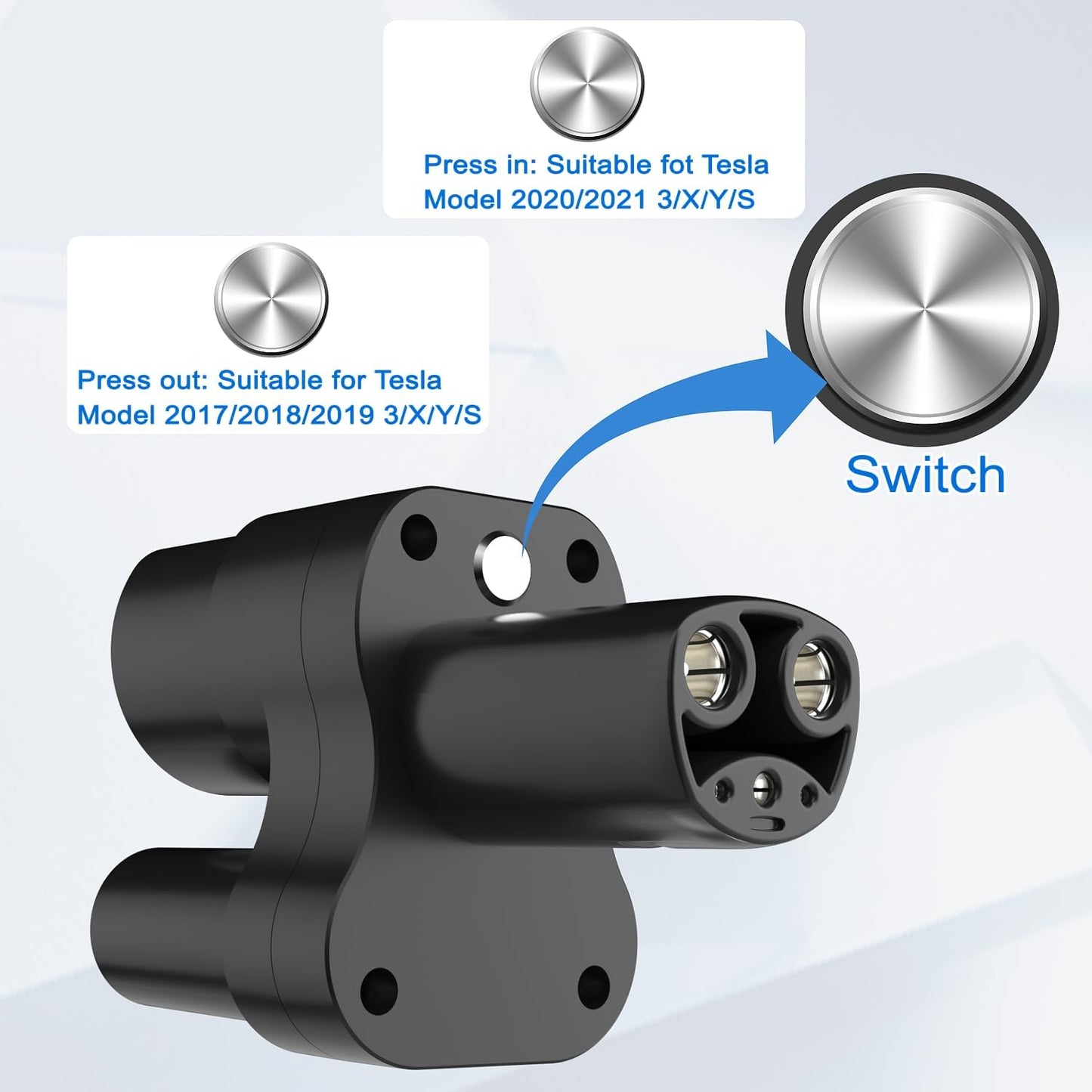 EVCONN CCS2 to NACS TESLA Charging Adapter - EVCONN