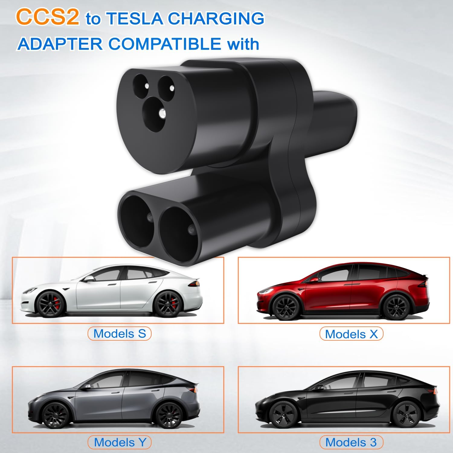 EVCONN CCS2 to NACS TESLA Charging Adapter - EVCONN